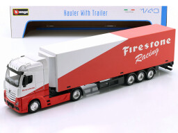 Bburago MB Actros Gigaspace Firestone 1:43